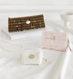 Piyo Tweed Pencil Pouch