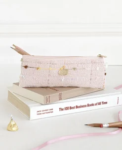 Piyo Tweed Pencil Pouch