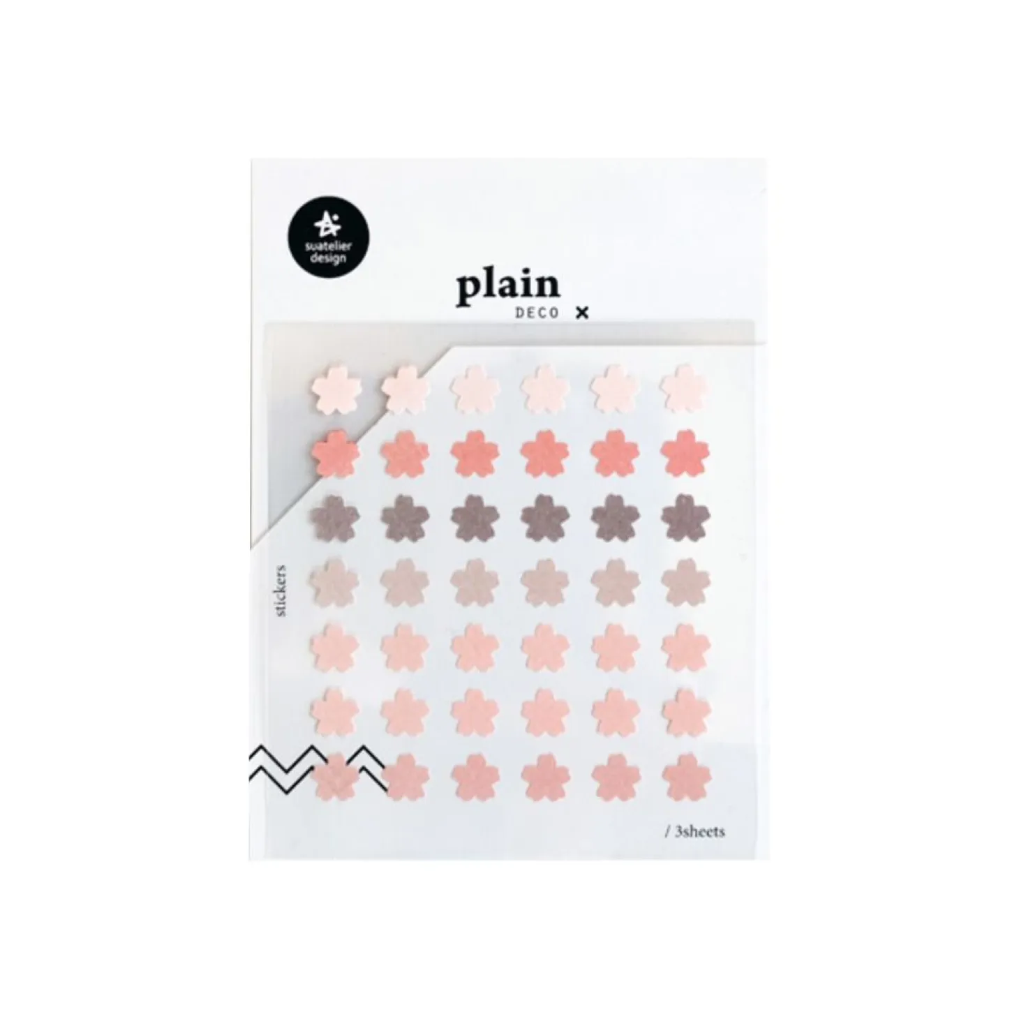 Plain Deco Sticker v62