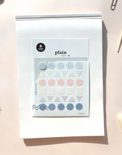 Plain Deco Sticker v7