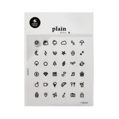 Plain Deco Sticker v27