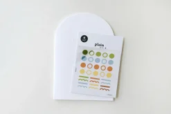 Plain Deco Sticker v67