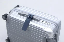 Plane Vegan Leather Luggage Tag