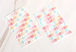 Planning Number Deco Sticker