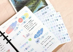 Planning Number Deco Sticker
