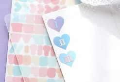 Planning Number Deco Sticker
