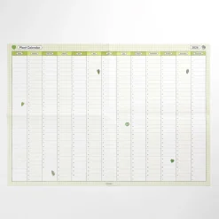 2026 Plant Yearly Calendar Poster