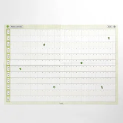 2026 Plant Yearly Calendar Poster