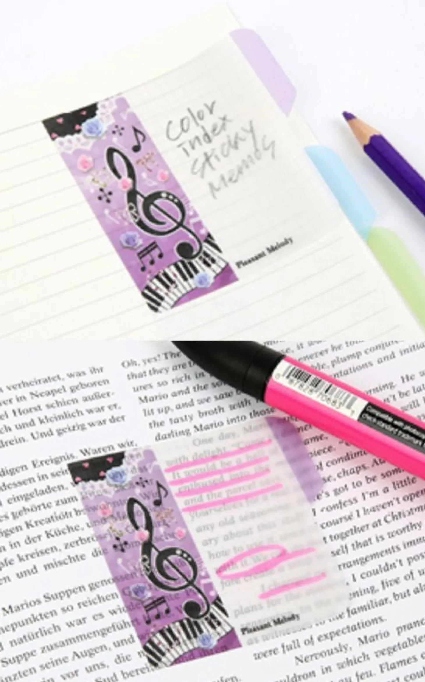 Pleasant Melody Sticky Note