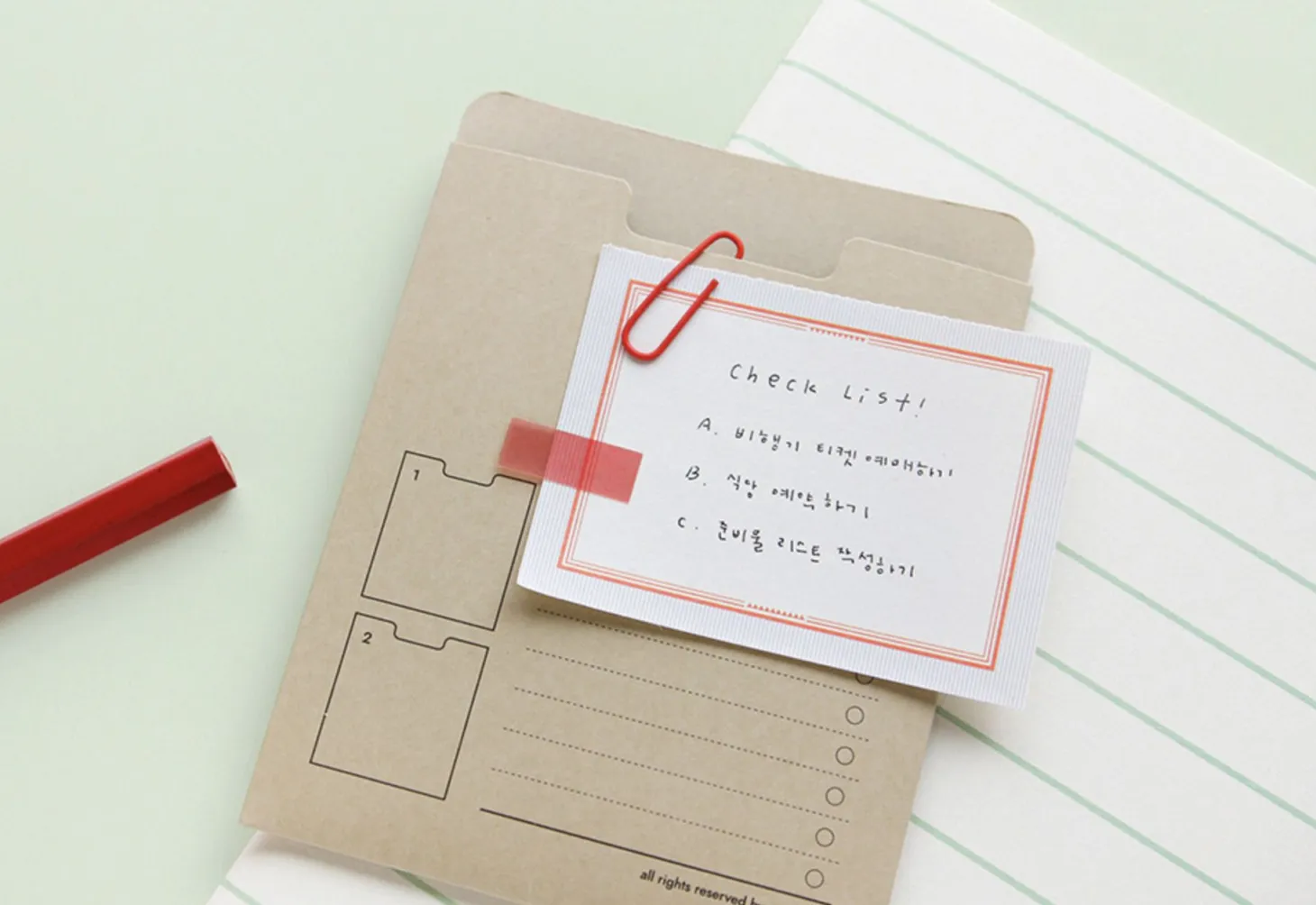 Point Archiving Memo Pad