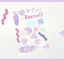 Point Up Removable Sticker