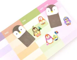 Poncho Penguin Deco Sticker