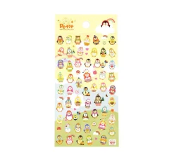 Poncho Penguin Deco Sticker