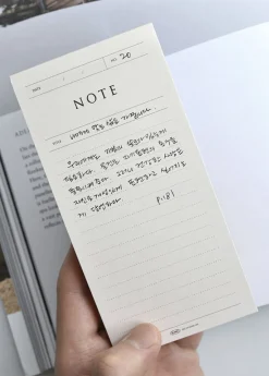 Pop-up Standing Schedule Memo Pad