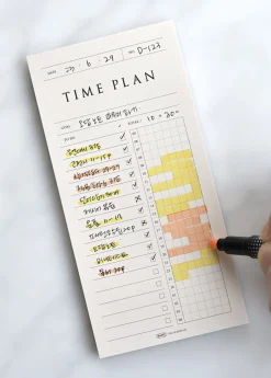 Pop-up Standing Schedule Memo Pad