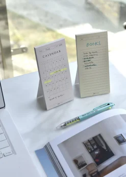 Pop-up Standing Schedule Memo Pad
