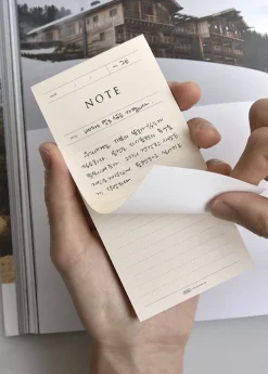 Pop-up Standing Schedule Memo Pad