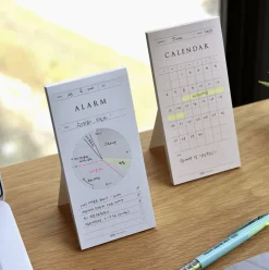 Pop-up Standing Schedule Memo Pad