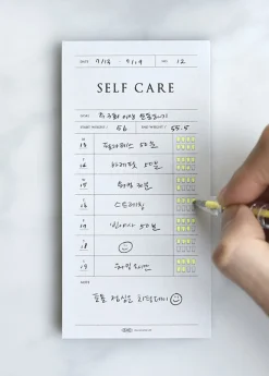 Pop-up Standing Schedule Memo Pad