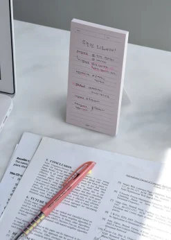 Pop-up Standing Schedule Memo Pad