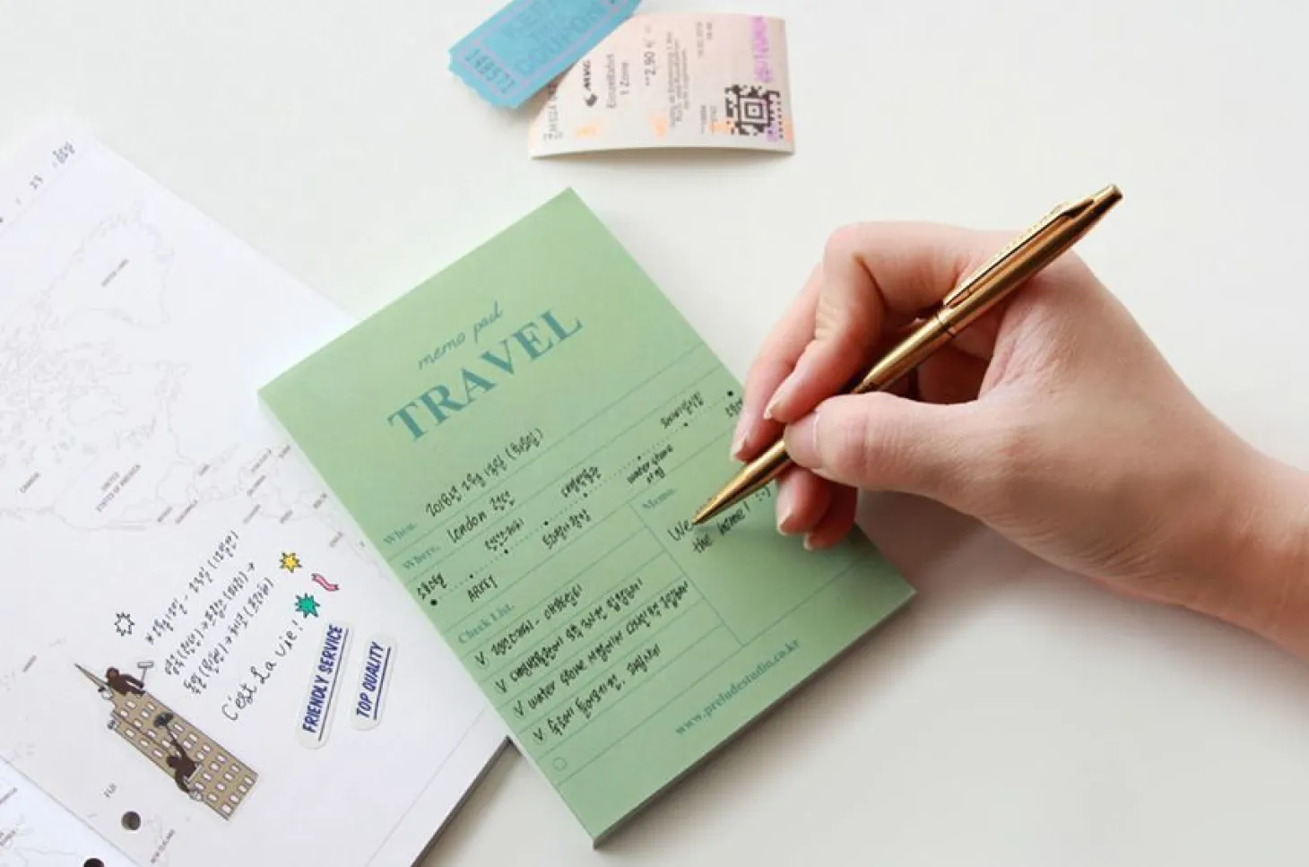 Prelude Functional Memo Pad