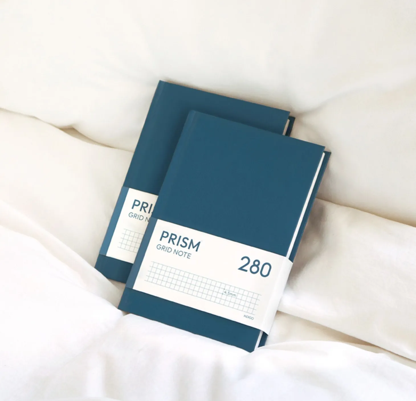 Prism B6 280p Hardcover Grid Notebook v3