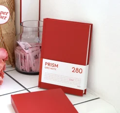 Prism B6 280p Hardcover Grid Notebook v3