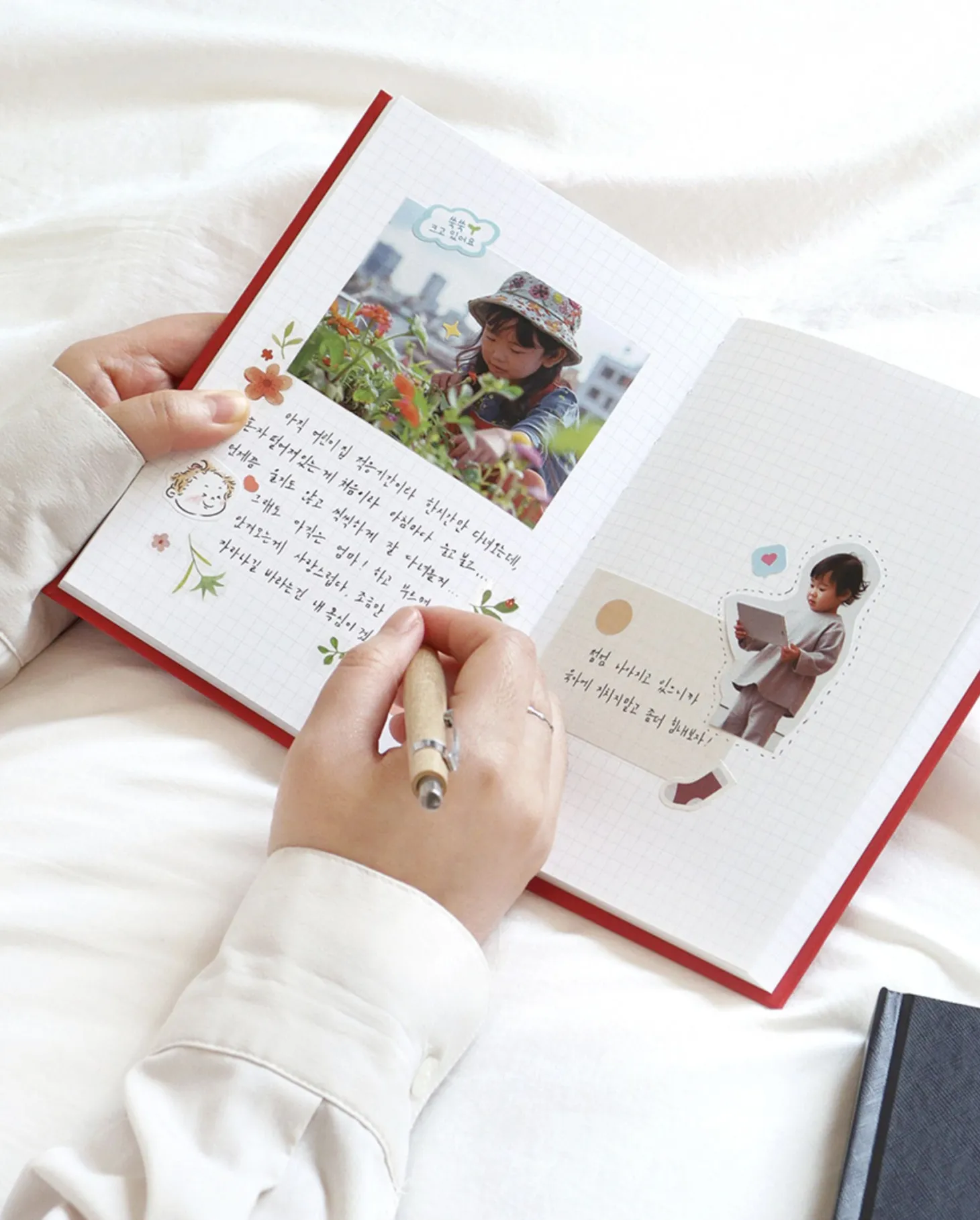 Prism B6 280p Hardcover Grid Notebook v3