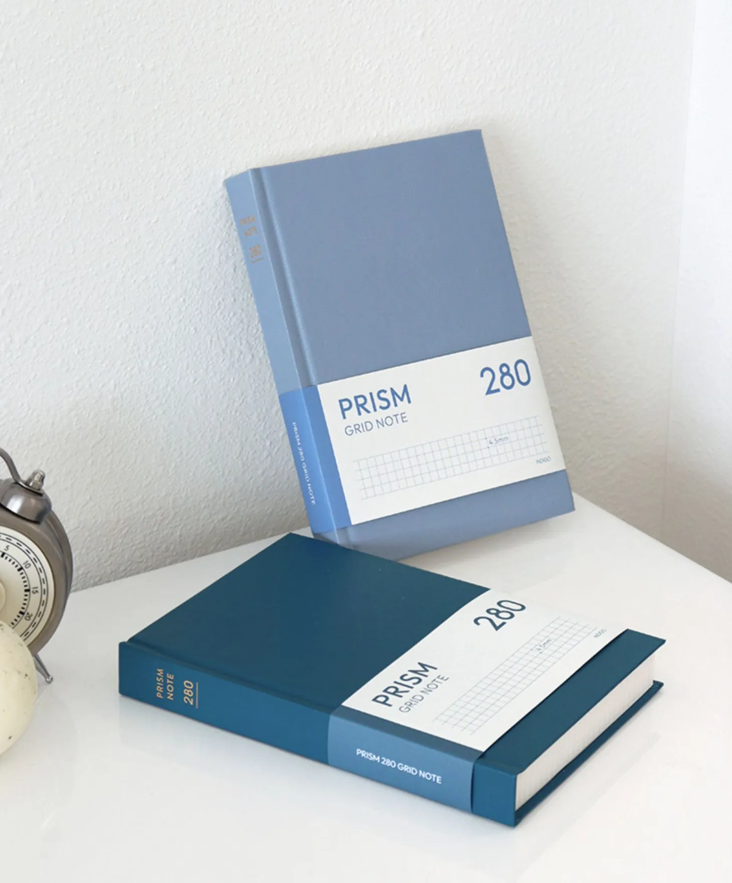Prism B6 280p Hardcover Grid Notebook v3