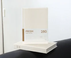Prism B6 280p Hardcover Grid Notebook v3