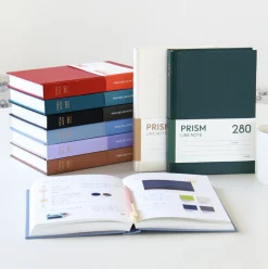 Prism B6 280p Hardcover Lined Notebook v3