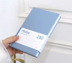 Prism B6 280p Hardcover Lined Notebook v3