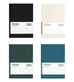 Prism B6 280p Hardcover Lined Notebook v3