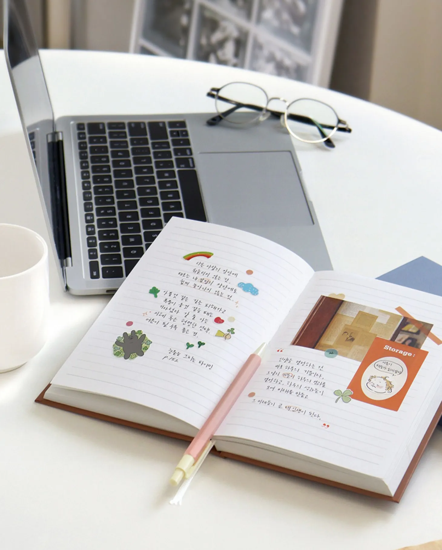 Prism B6 280p Hardcover Lined Notebook v3