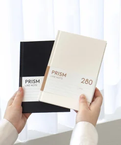 Prism B6 280p Hardcover Lined Notebook v3