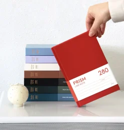 Prism B6 280p Hardcover Lined Notebook v3
