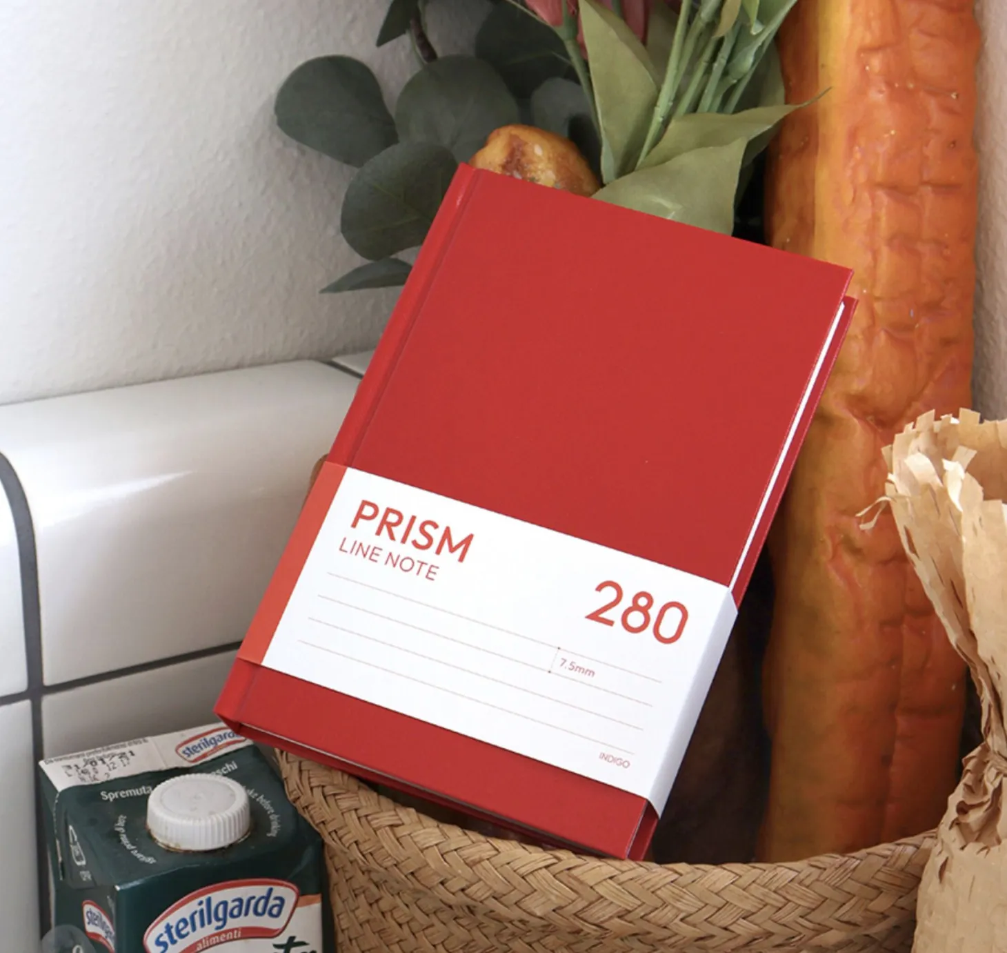 Prism B6 280p Hardcover Lined Notebook v3