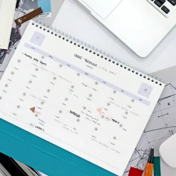 2026 Prism Work Plan Desk Calendar