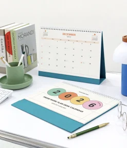 2026 Prism Work Plan Desk Calendar