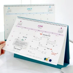 2026 Prism Work Plan Desk Calendar