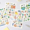 4ps Palette Illustration Sticker Set