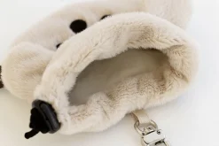 Puppy Drawstring Pouch Key Ring
