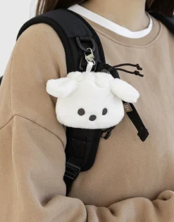 Puppy Drawstring Pouch Key Ring