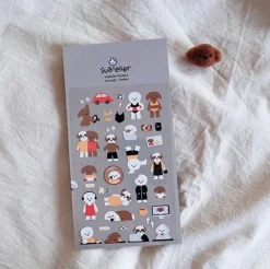 Puppy's Life Deco Sticker