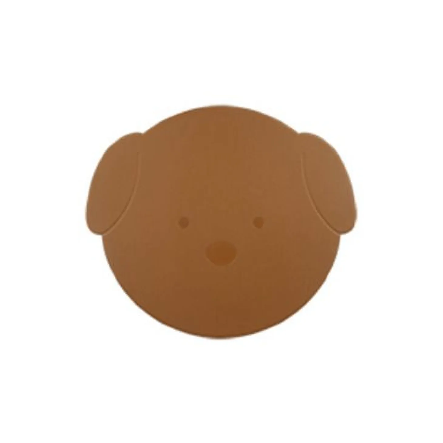 Puppy Vegan Leather Mouse Pad