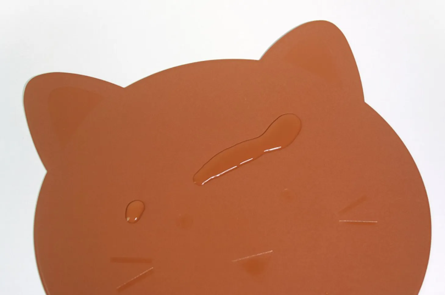 Puppy Vegan Leather Mouse Pad
