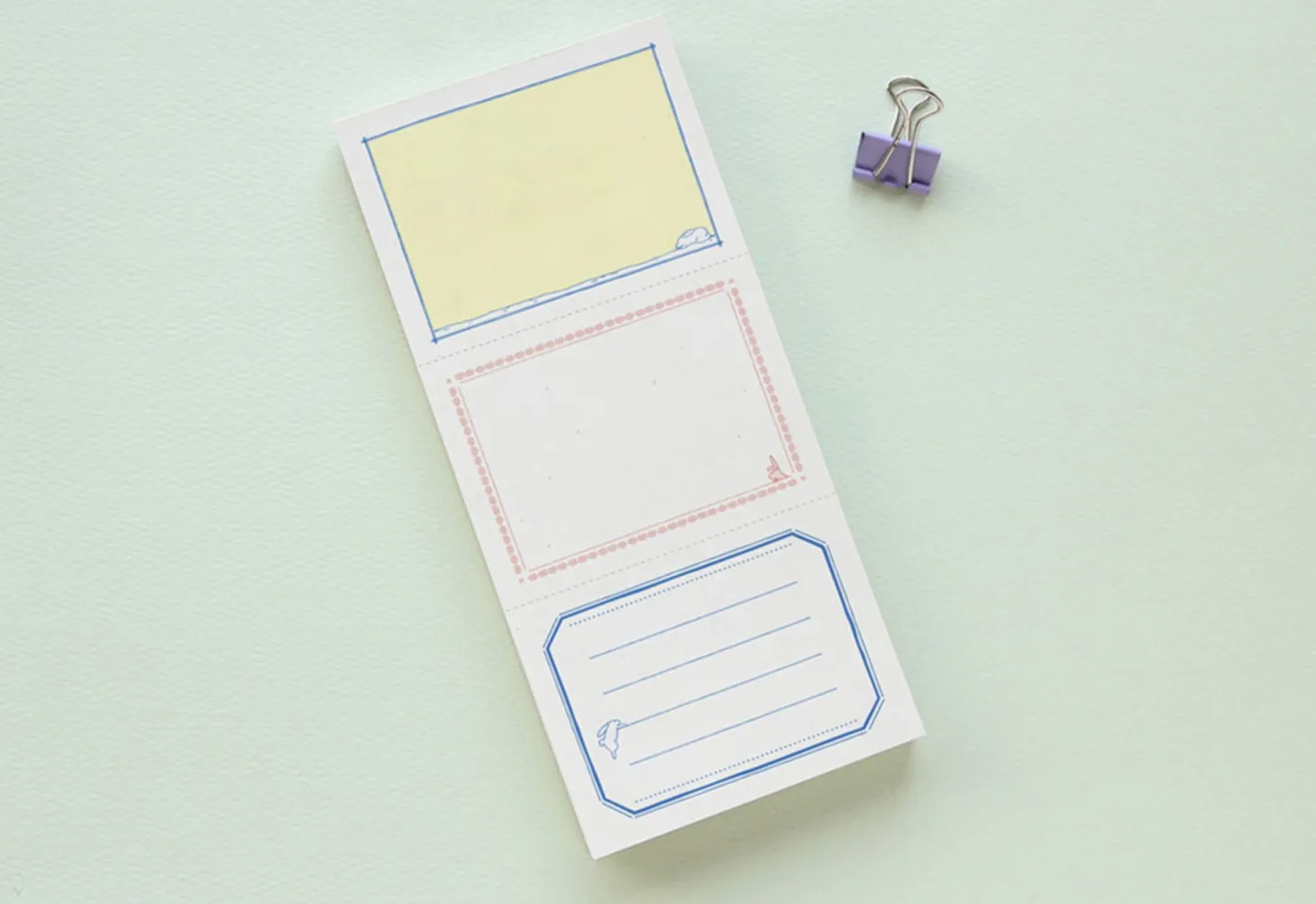 Rabbit Archiving Memo Pad