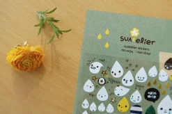 Raindrop Deco Sticker