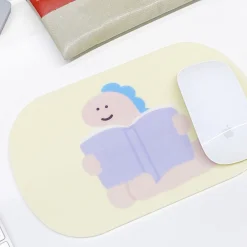 Reading Dino Mouse Pad