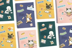 Reading Pet Plain Notebook